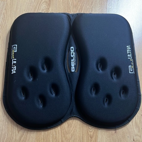 GSeat Lite Travel Gel and Foam Cushion For Back Pain, Sciatica, Pressure Relief - Picture 1 of 7